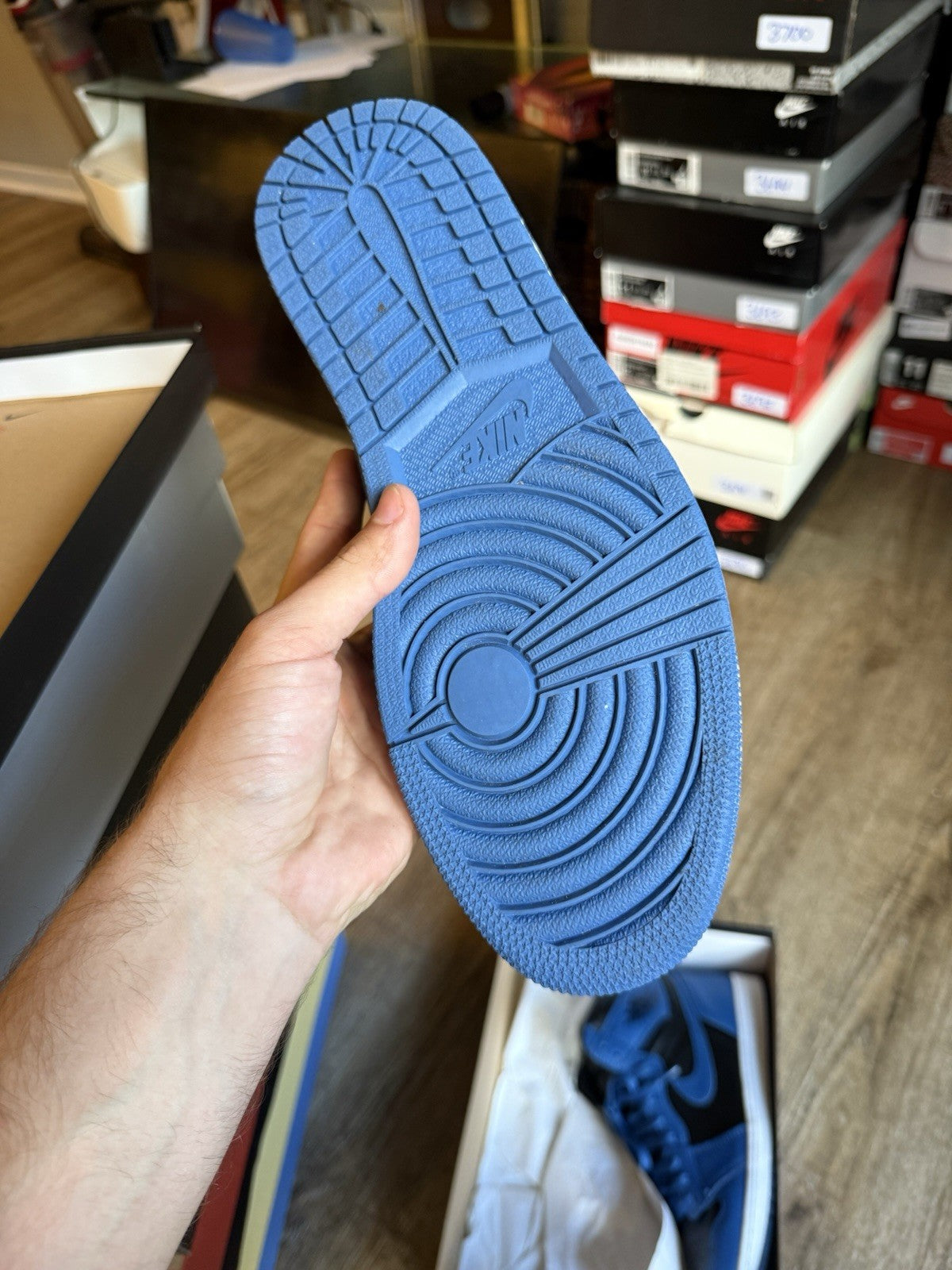 Size 11 - Jordan 1 Retro High Dark Marina Blue