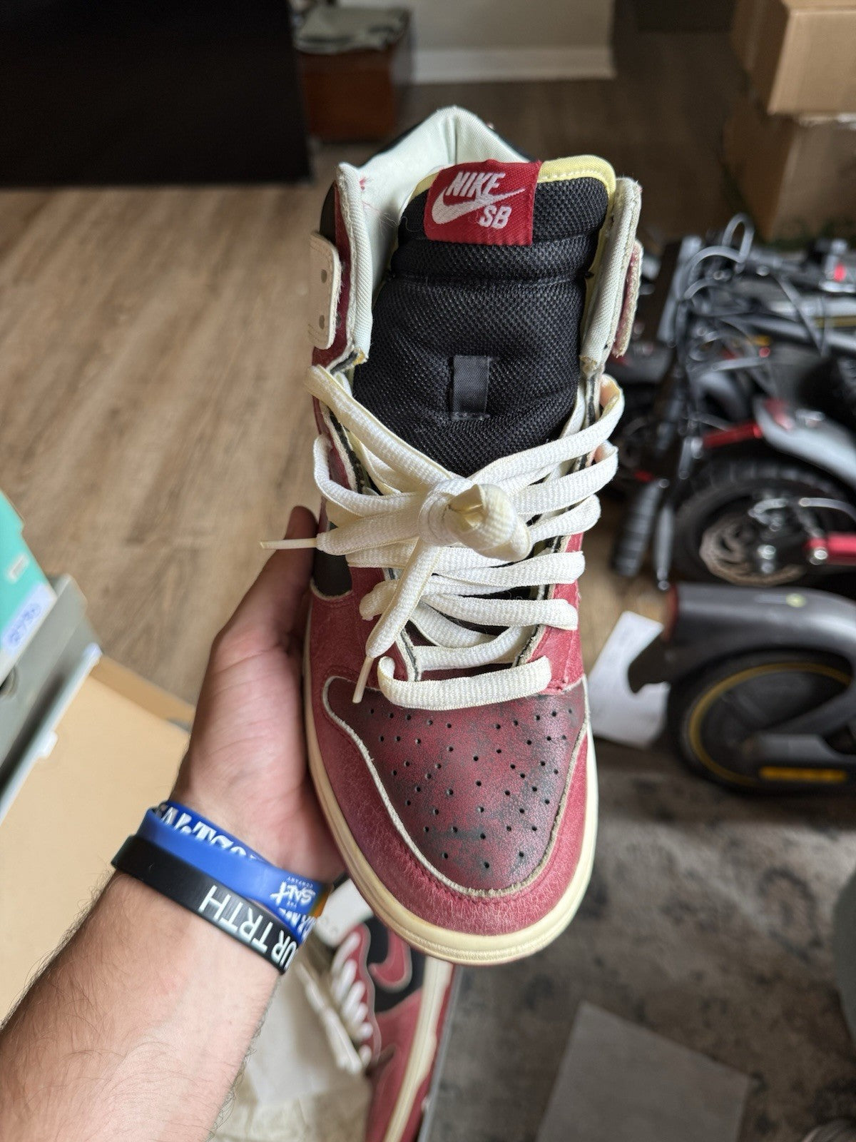 Size 9M / 10.5W - Nike Dunk Pro SB High Jason Voorhees
