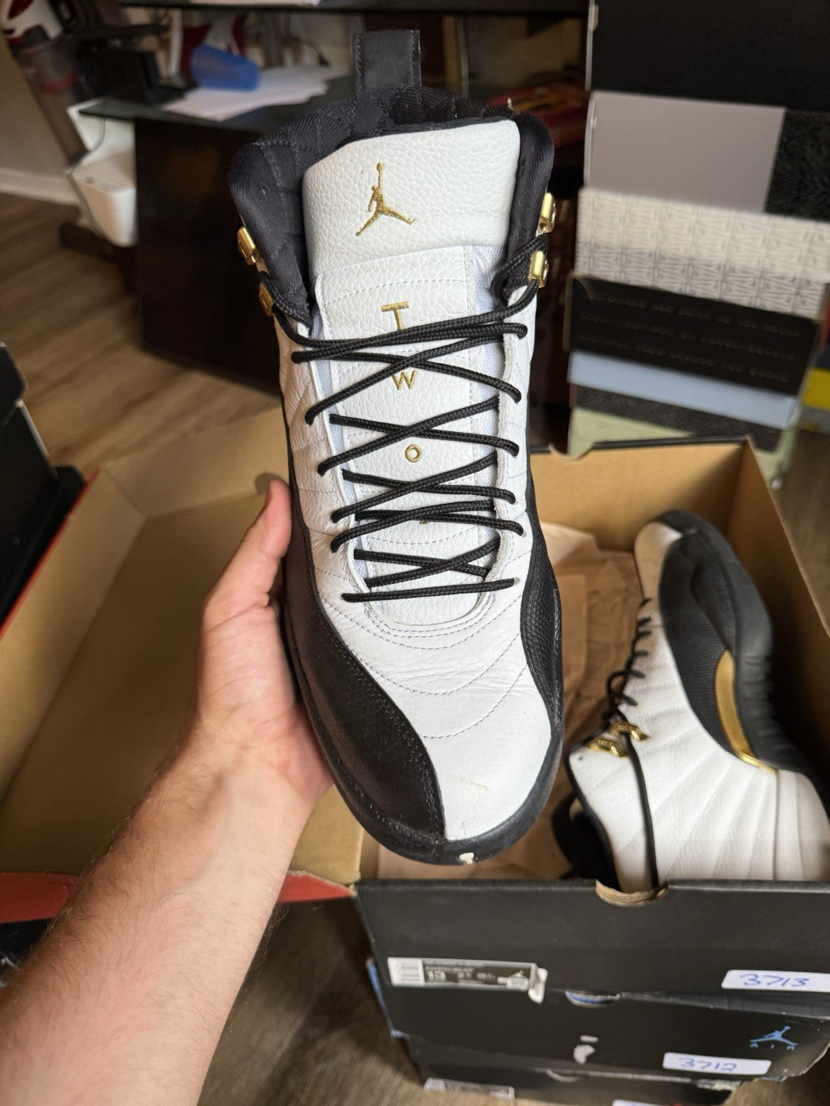Size 13 - Jordan 12 Retro Royalty Taxi