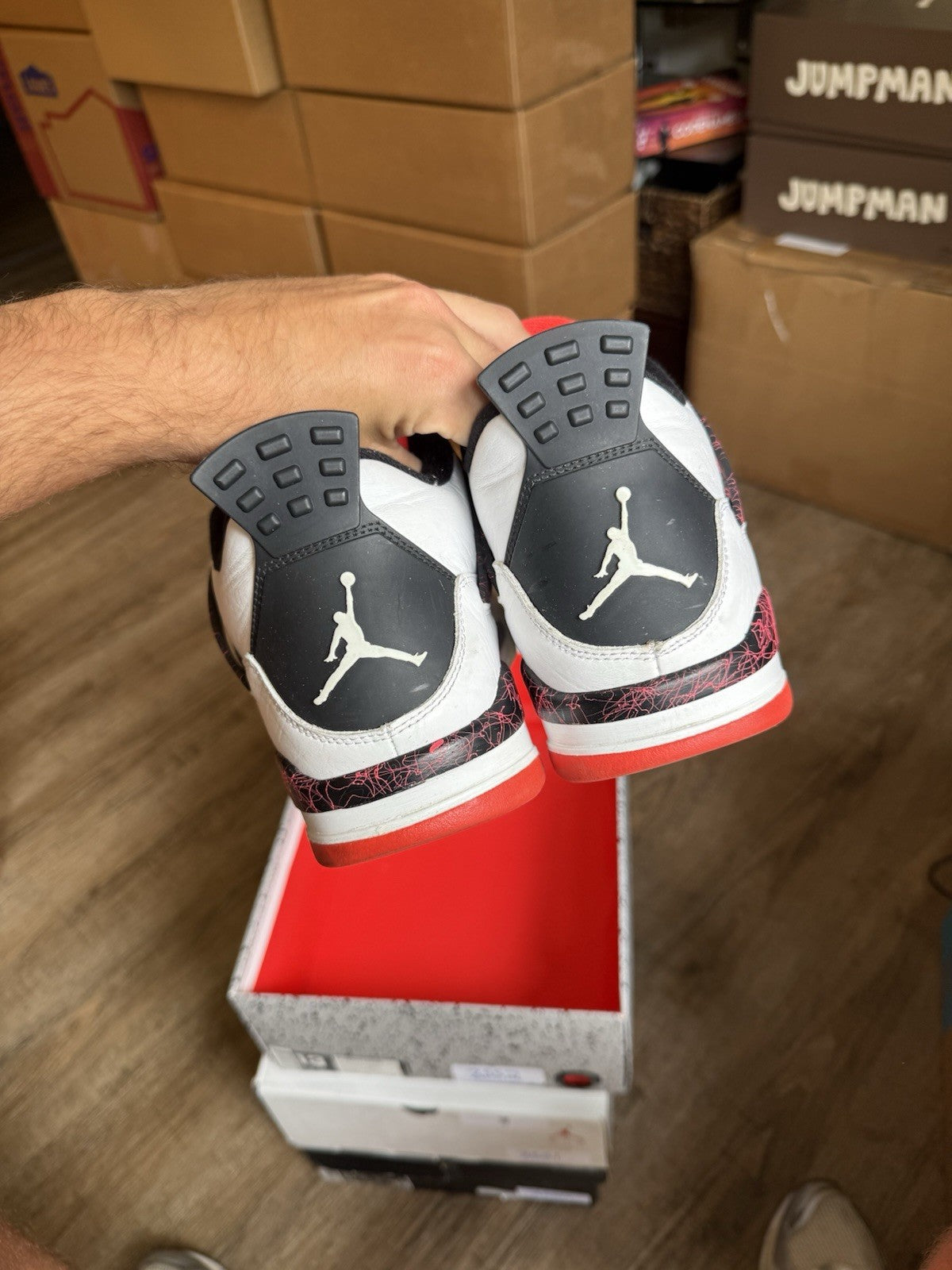 Size 13 - Jordan 4 Retro Flight Nostalgia