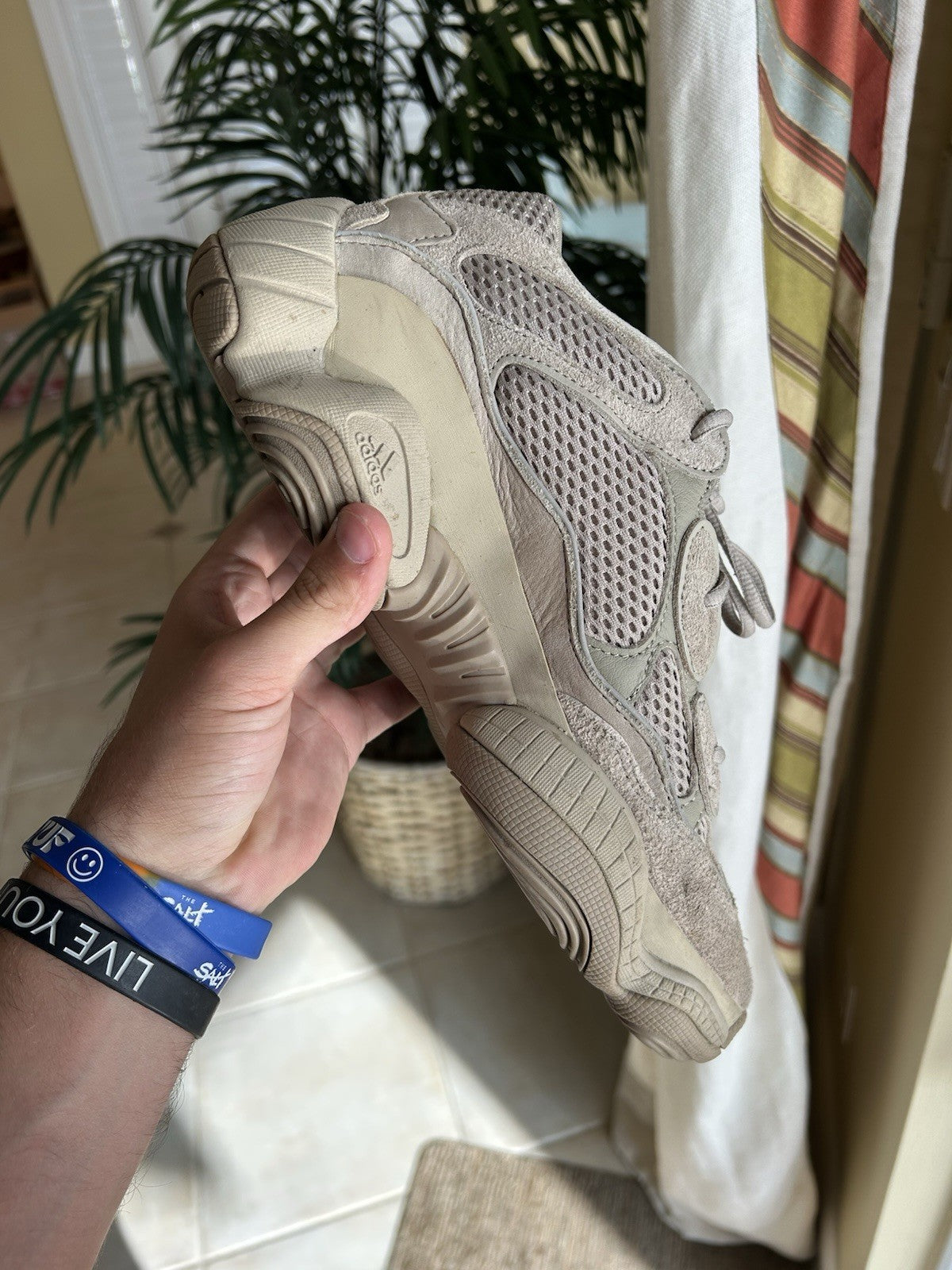 Size 11.5 - Yeezy 500 Taupe Light