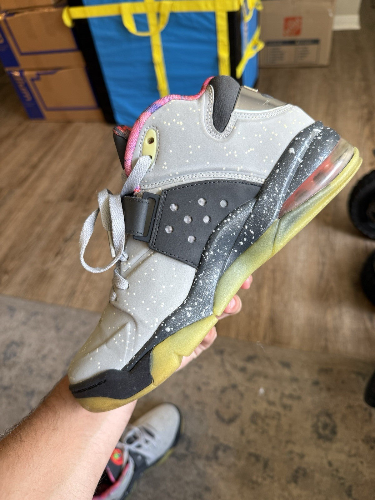 Size 8 - Nike Air Force Max 2013 PRM QS All Star RayGun Area 72 (SEPERATION)