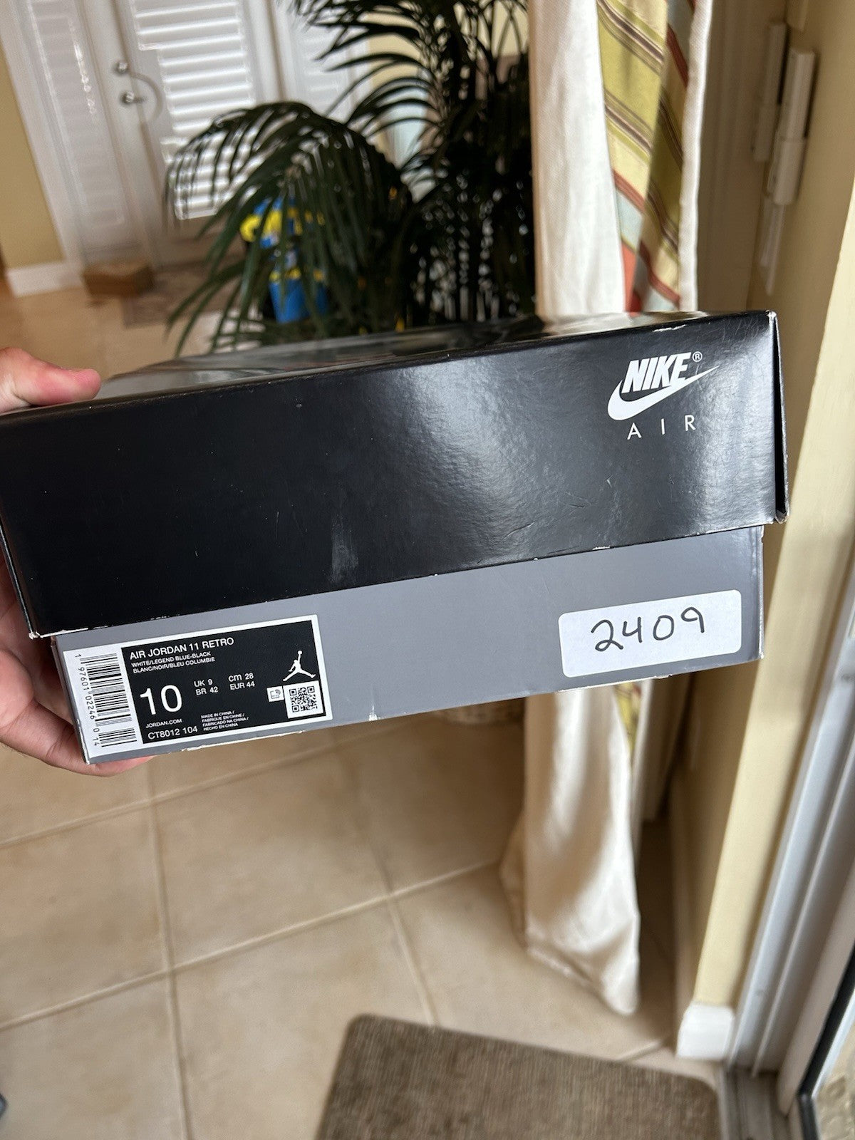 Size 10 - Jordan 11 Retro 2024 Legend Blue