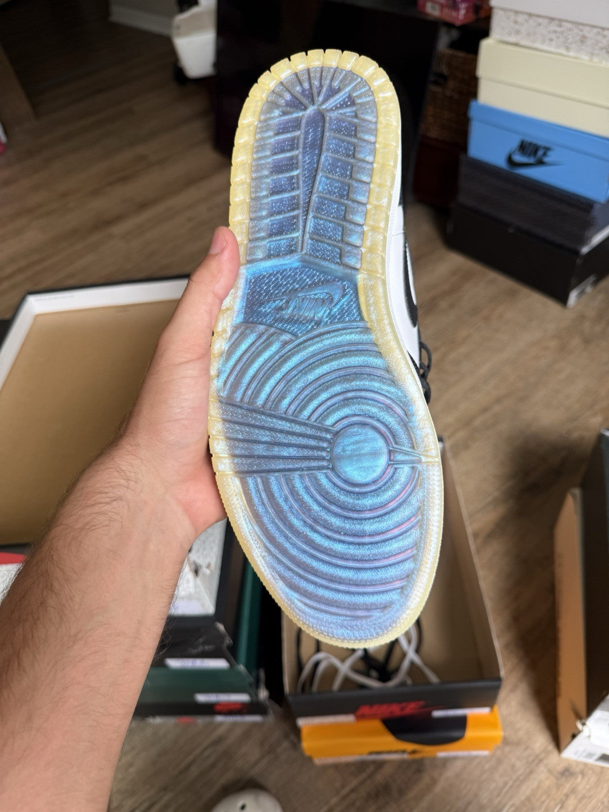 Size 10.5 - Air Jordan 1 Retro OG High All Star - Chameleon
