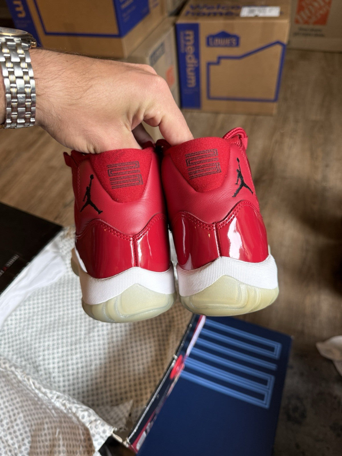 Size 8 - Nike Air Jordan 11 Retro Win Like '96