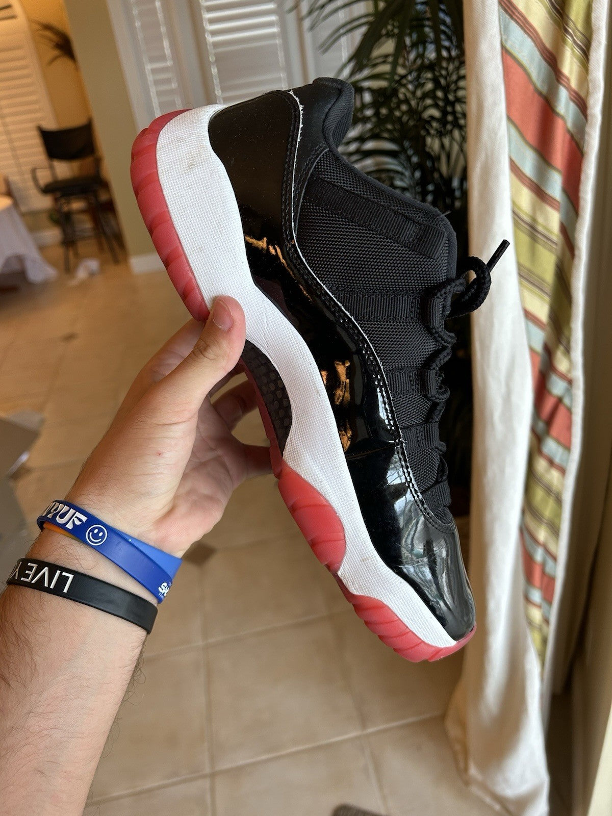 Size 11.5 - Jordan 11 Low Retro Bred (2025)