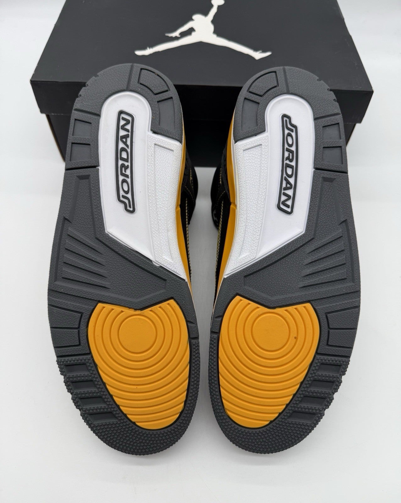 Size 12 - Jordan Spizike Black University Gold (Brand New)