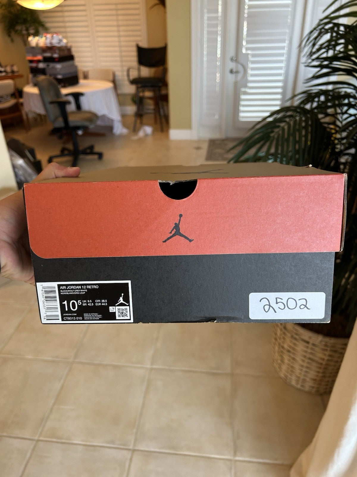 Size 10.5 - Jordan 12 Retro Barons