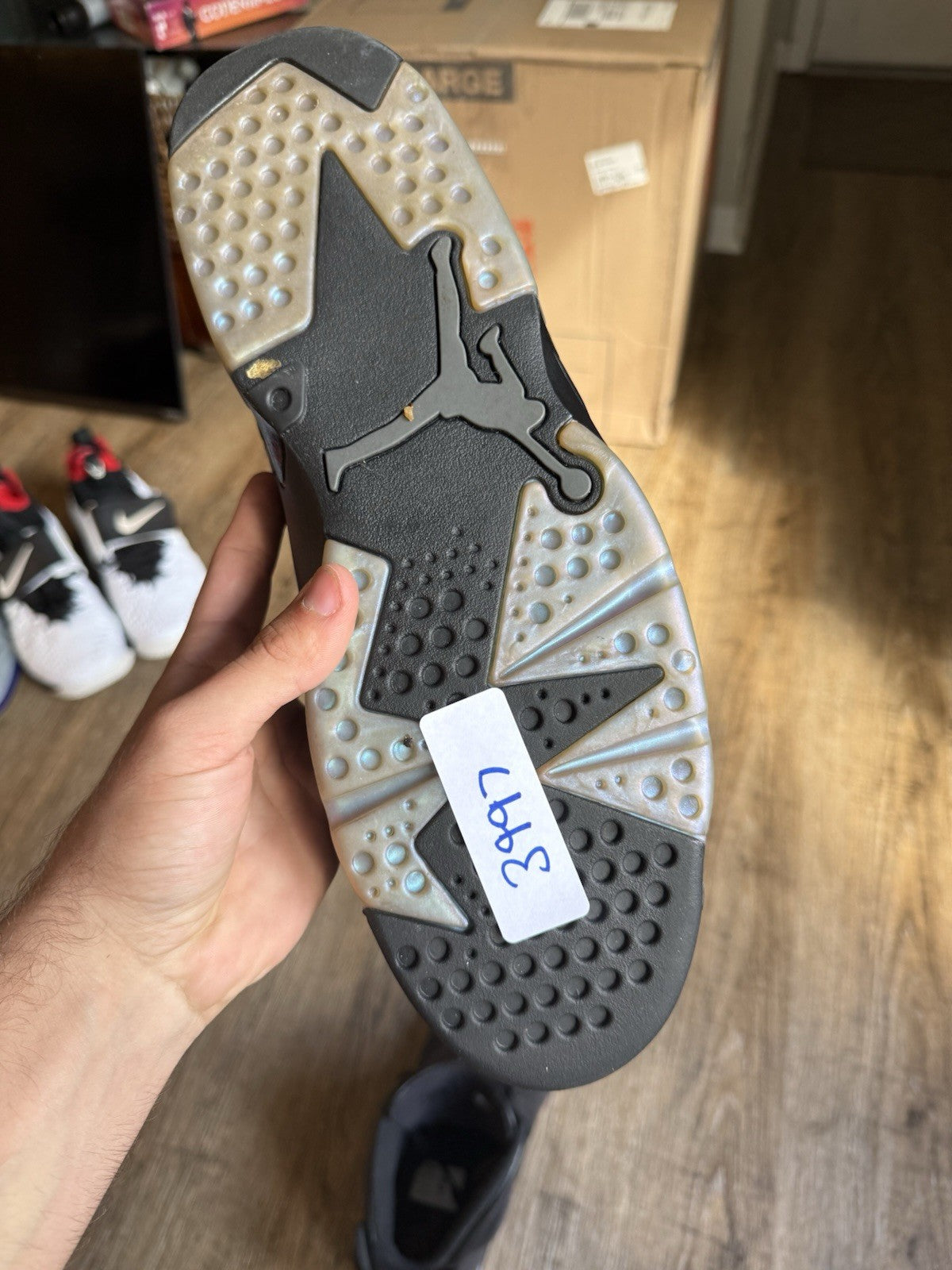 Size 14 - Jordan 6 Retro All Star Chameleon (2017)