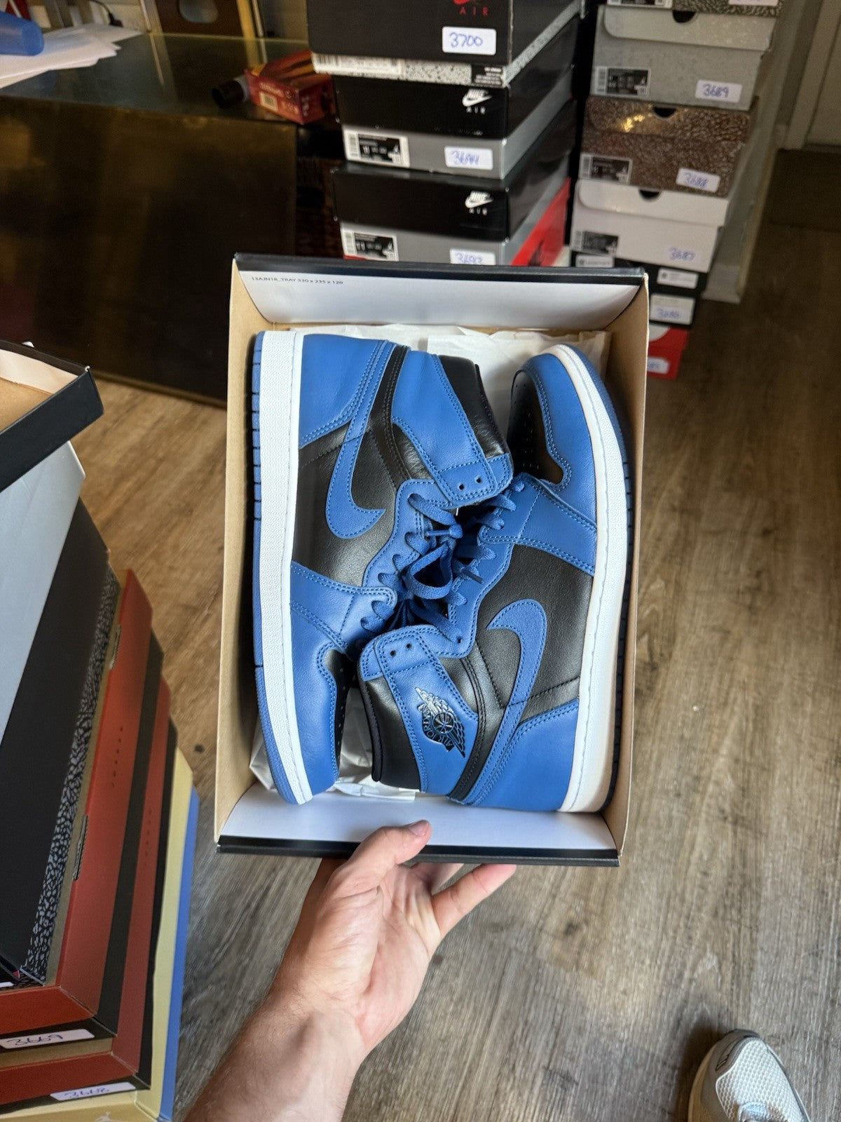 Size 11 - Jordan 1 Retro High Dark Marina Blue