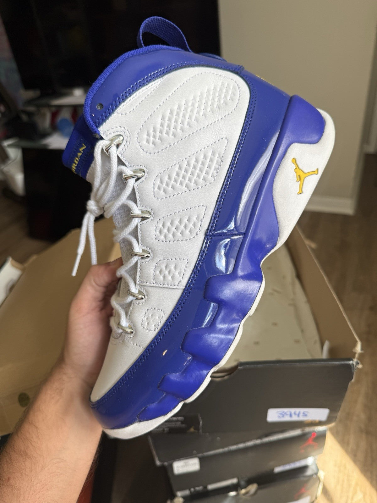 Size 10 - Jordan 9 Retro Kobe PE