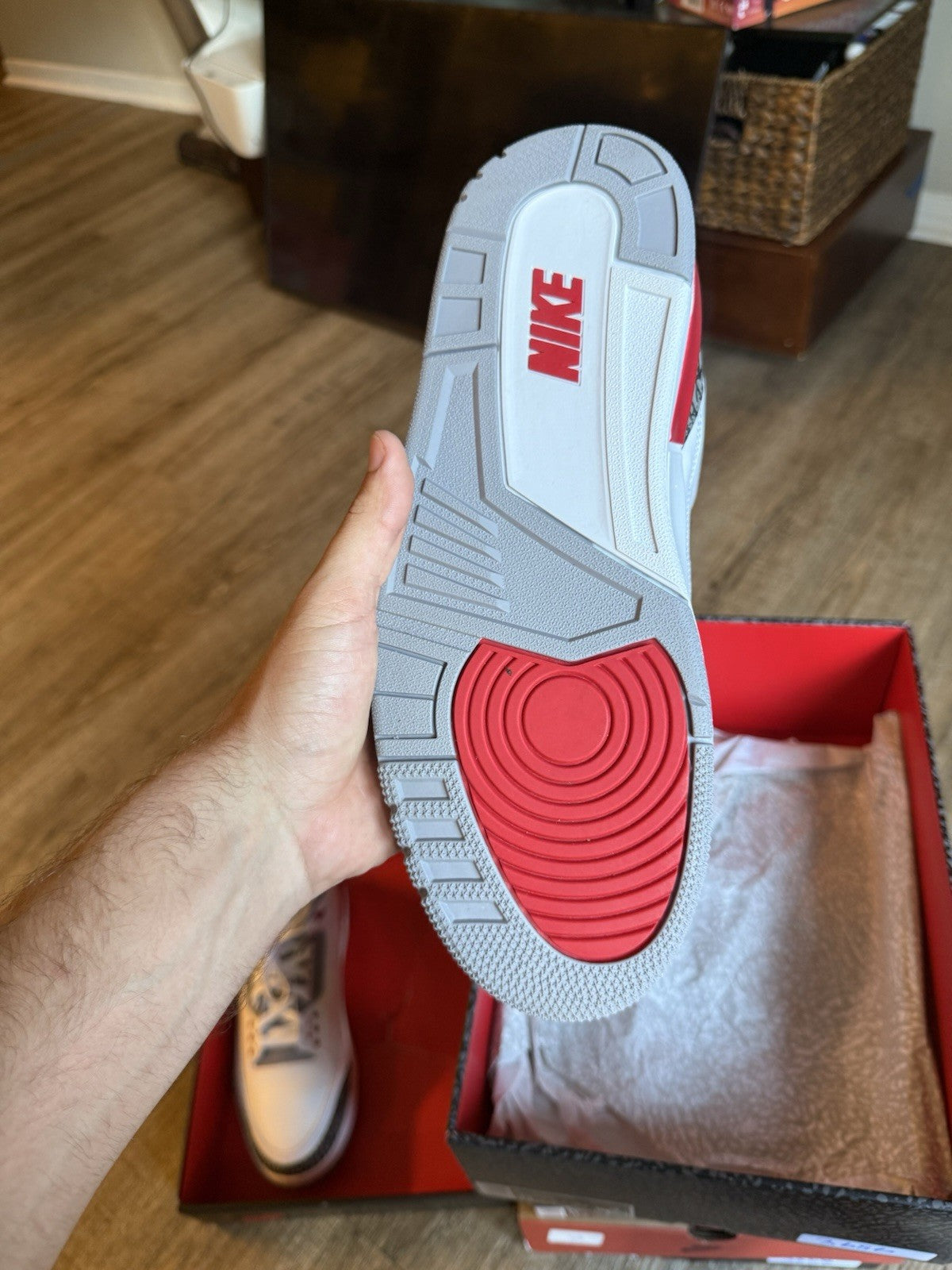 Size 11 - Jordan 3 Retro Mid Fire Red