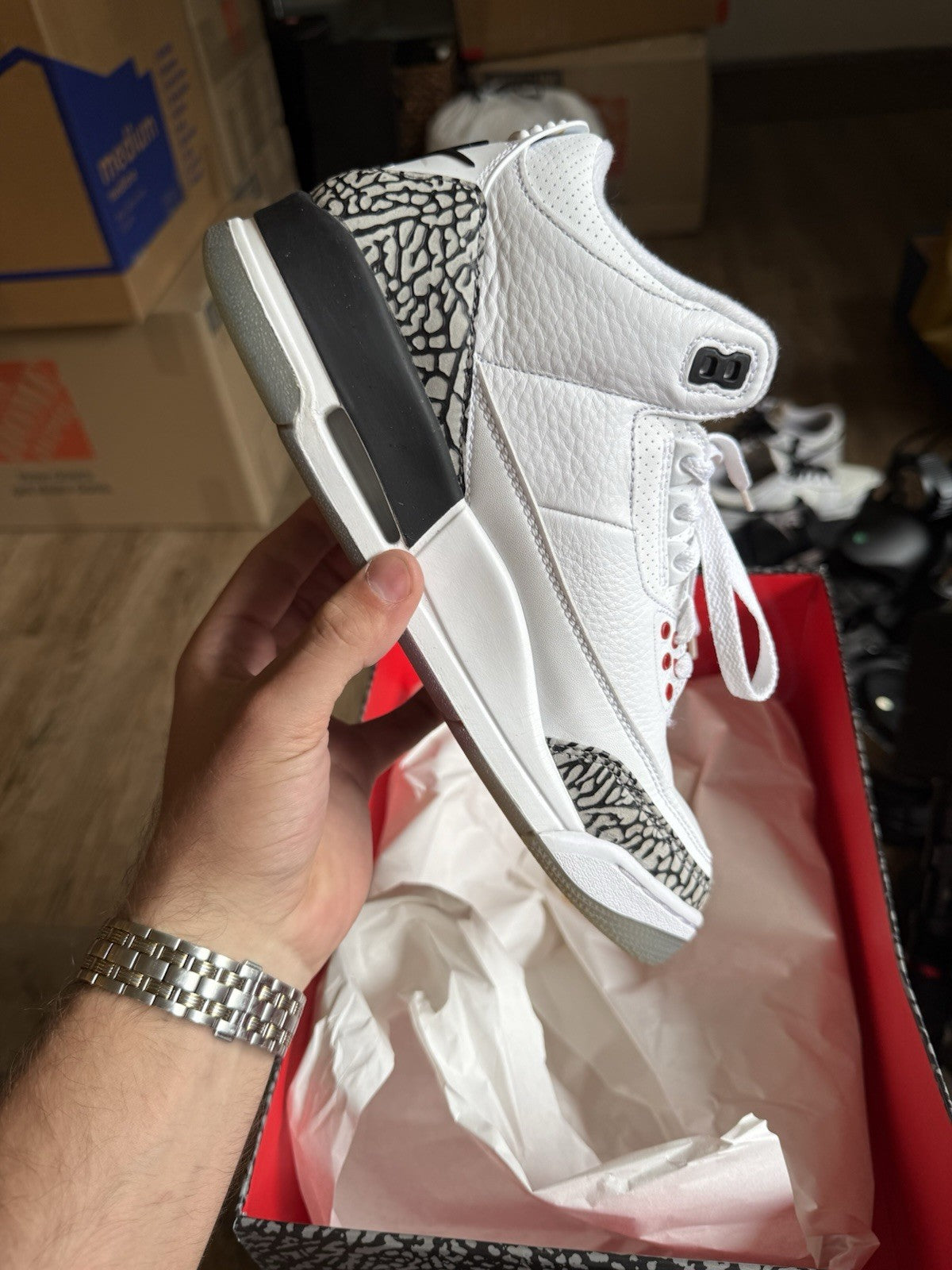 Size 8 - Air Jordan 3 Retro NRG Free Throw Line