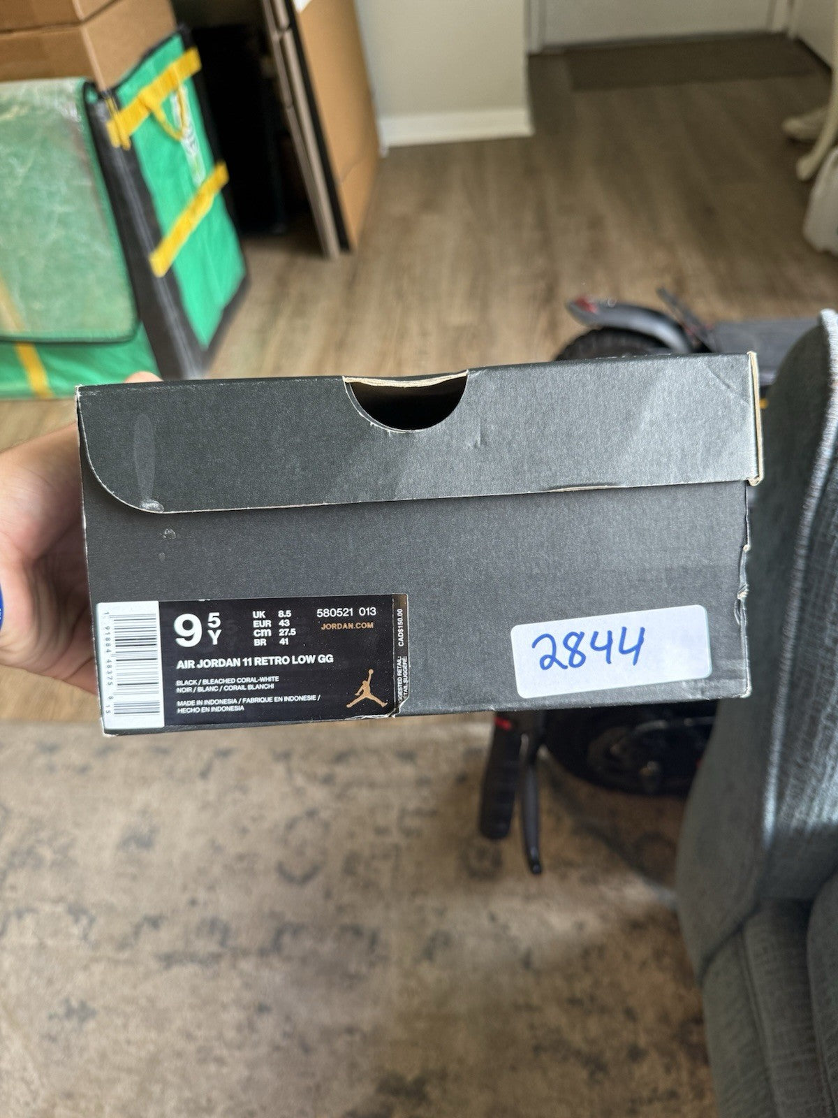Size 9.5 - Nike Air Jordan 11 Retro Low Bleached Coral