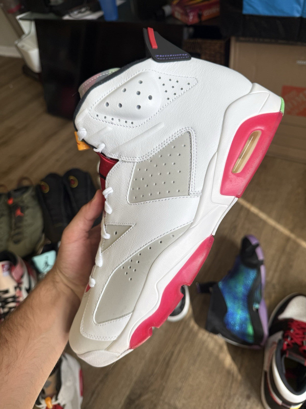 Size 14 - Jordan 6 Retro Hare (Brand New No Box)
