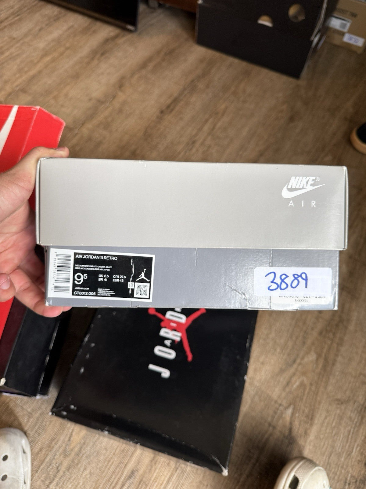 Size 9.5 - Jordan 11 Retro Cool Grey