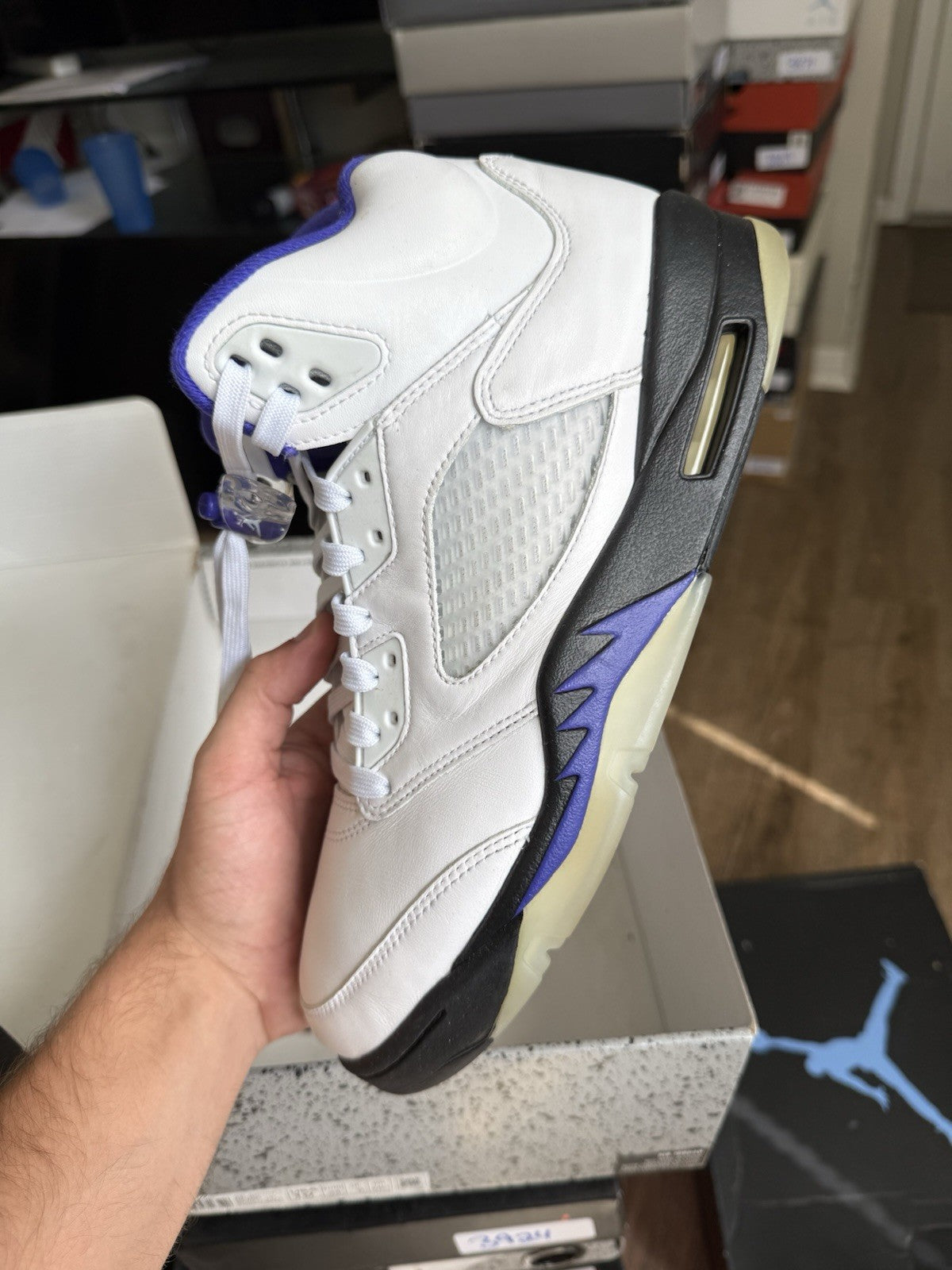 Size 10 - Jordan 5 Retro Dark Concord (2022)
