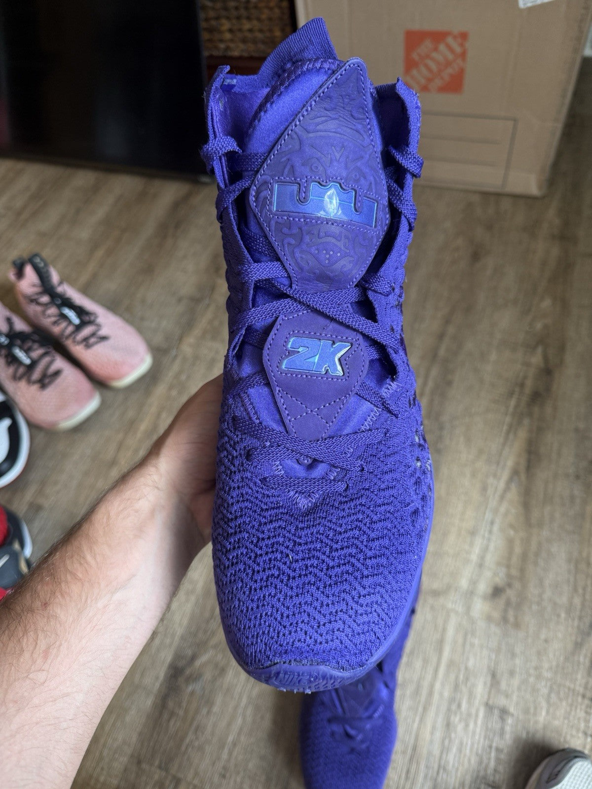 Size 14 - Nike NBA 2K20 x LeBron 17 Gamer Exclusive Bron 2K