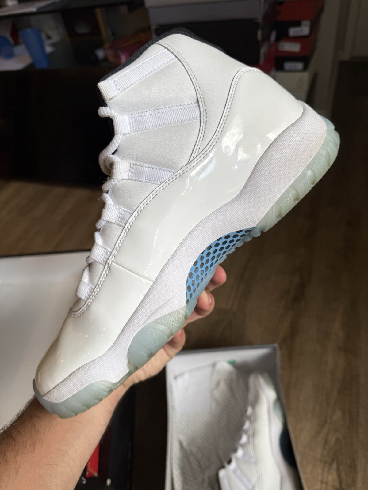 Size 11.5 - Jordan 11 Retro Legend Blue (2024)