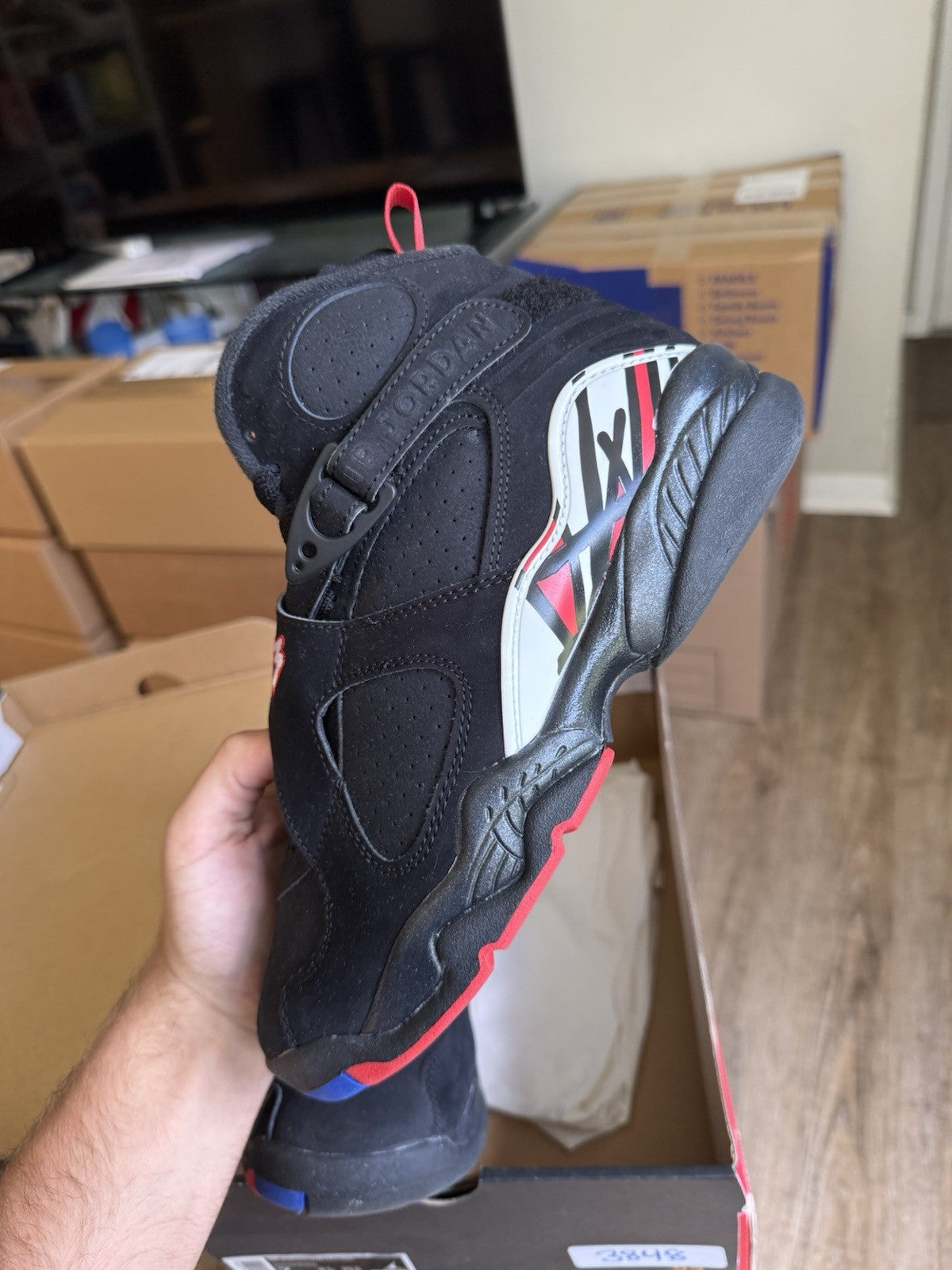 Size 7Y - Jordan 8 Retro Mid Playoffs (2023)