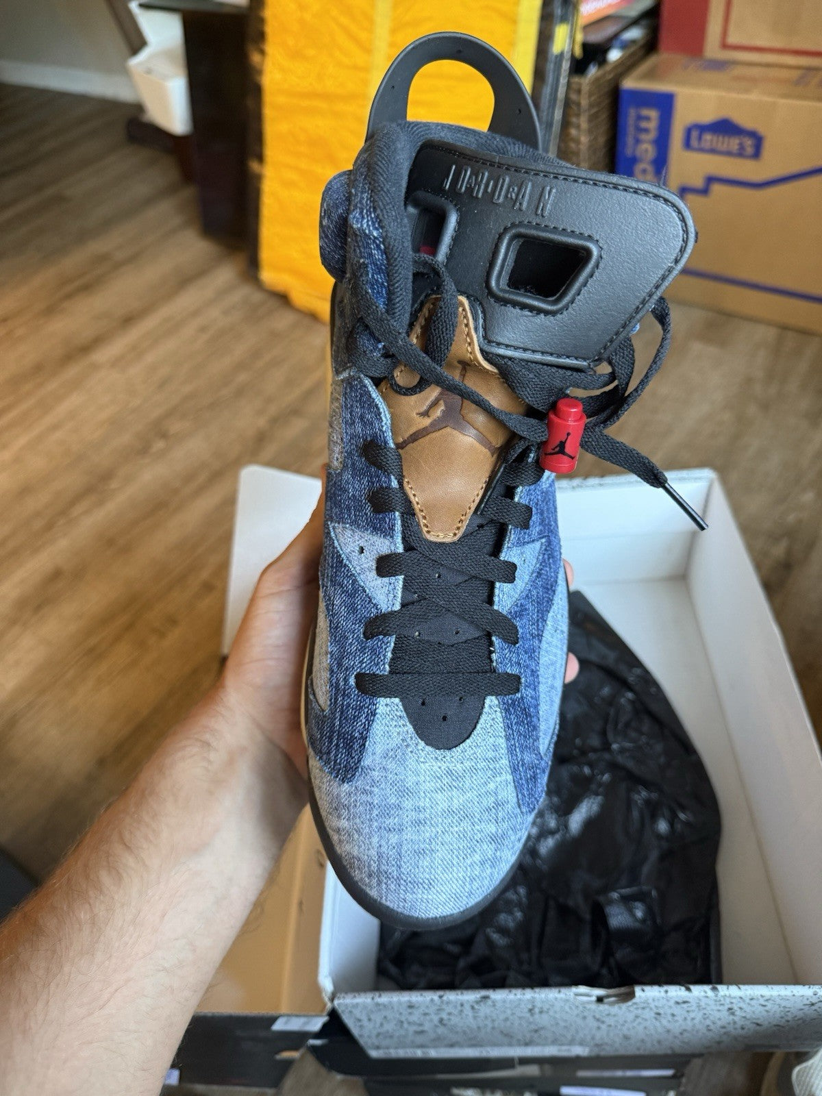 Size 11 - Air Jordan 6 Retro Washed Denim