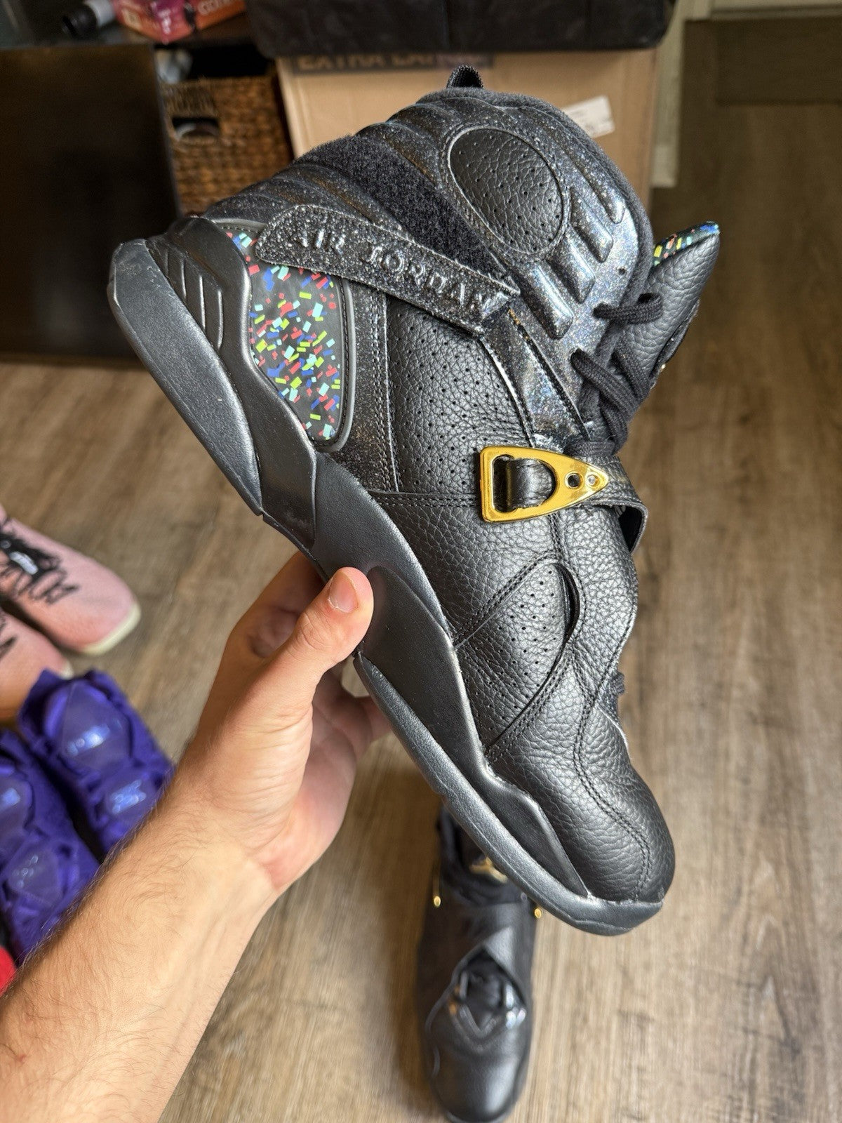 Size 14 - Jordan 8 Retro Confetti