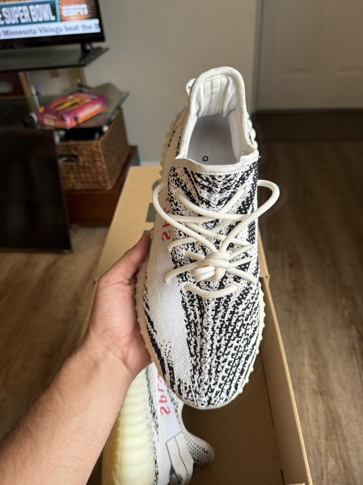 Size 11 - Yeezy Boost 350 V2 Zebra