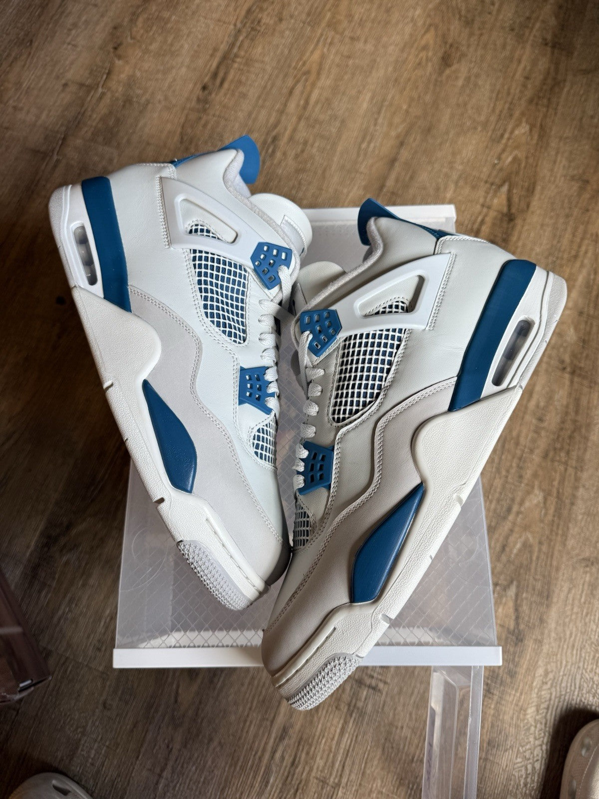 Size 13 - Jordan 4 Retro Military Blue