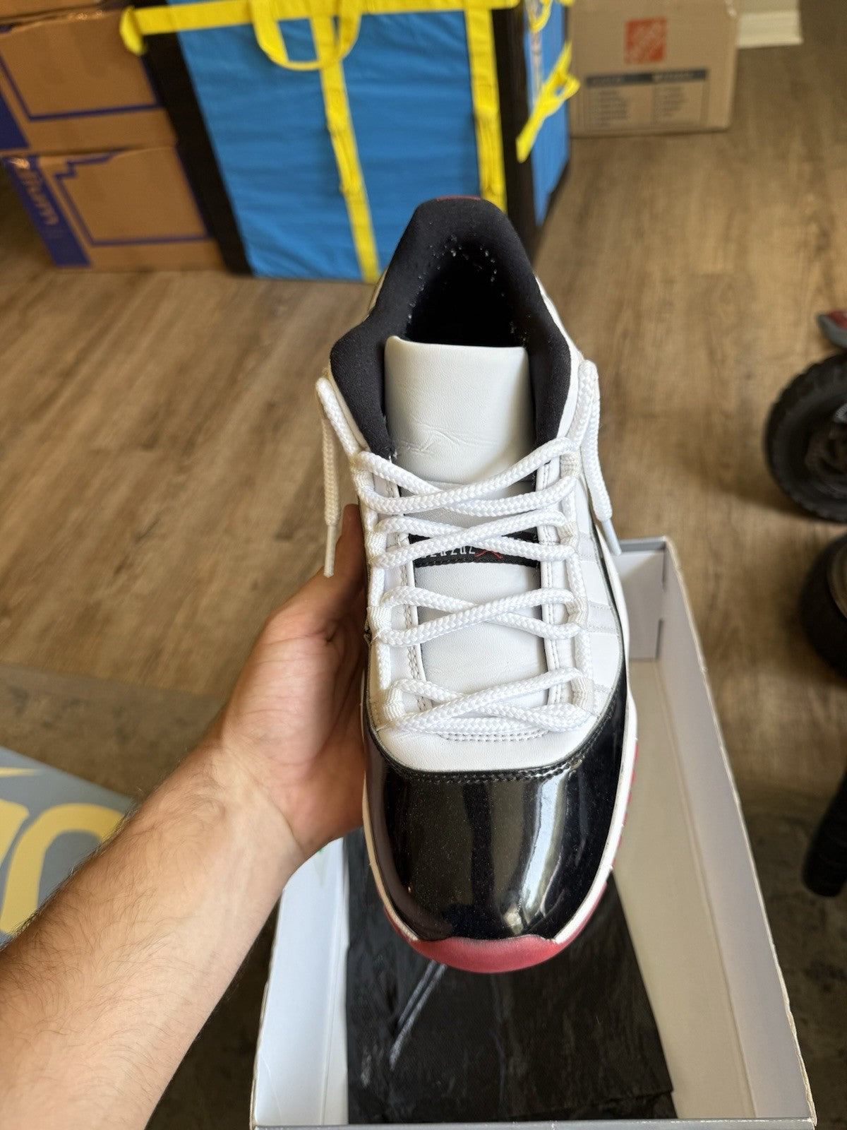 Size 10.5 - Jordan 11 Retro Low Concord-Bred