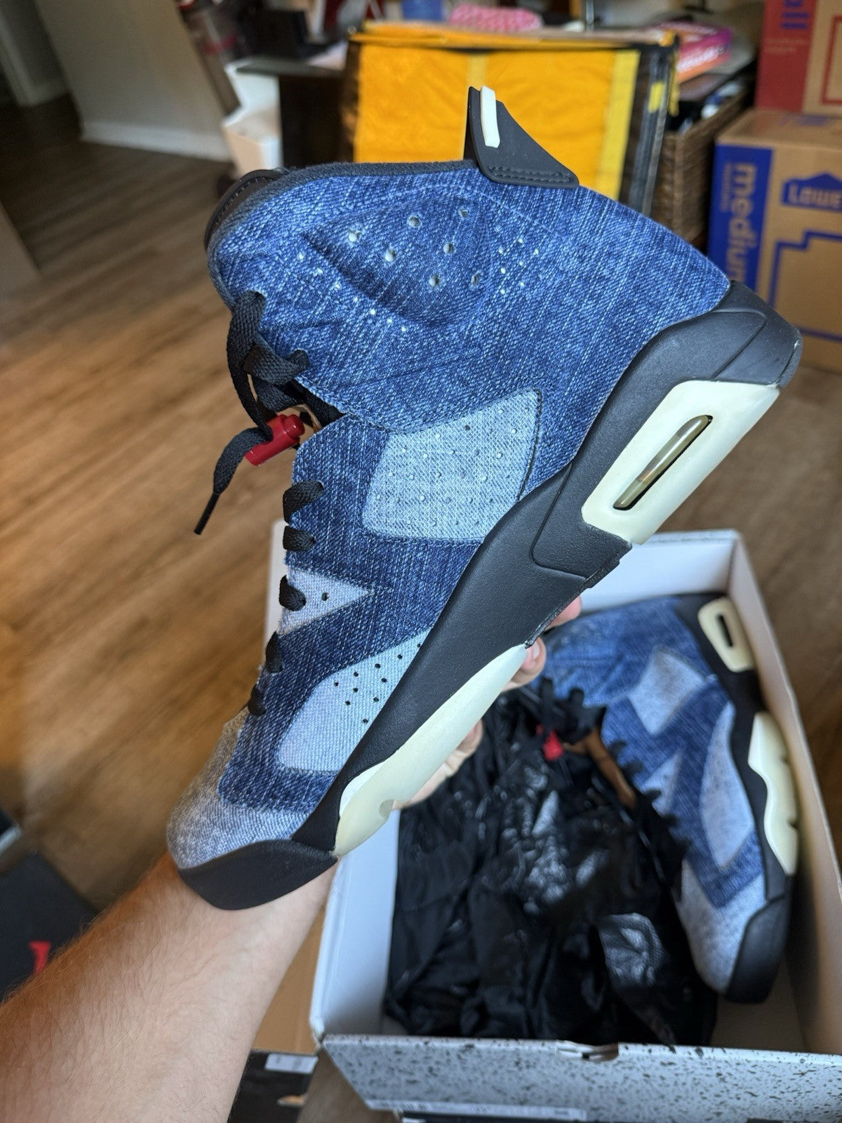 Size 11 - Air Jordan 6 Retro Washed Denim