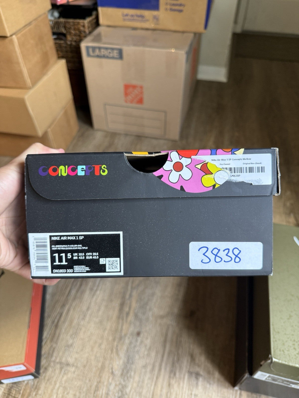 Size 11.5 - Nike Air Max 1 SP Concepts Mellow