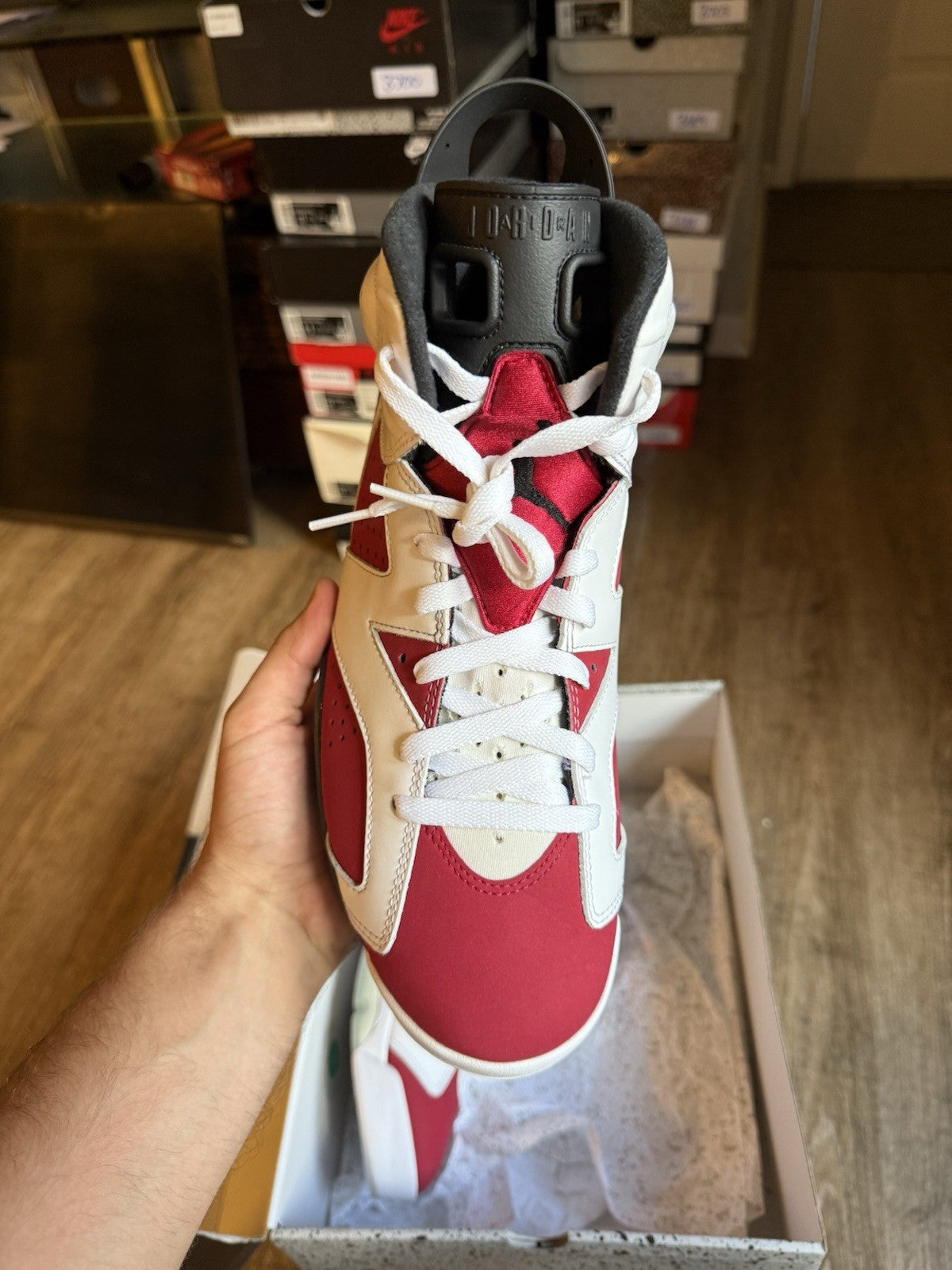 Size 11 - Jordan 6 Retro Carmine (2021)