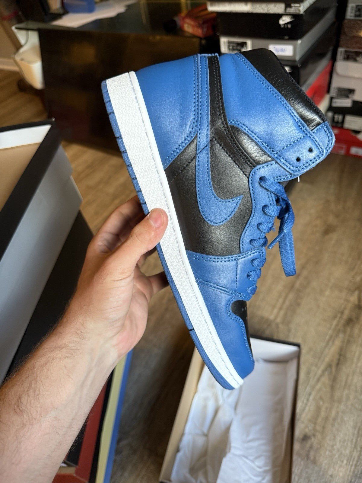 Size 11 - Jordan 1 Retro High Dark Marina Blue
