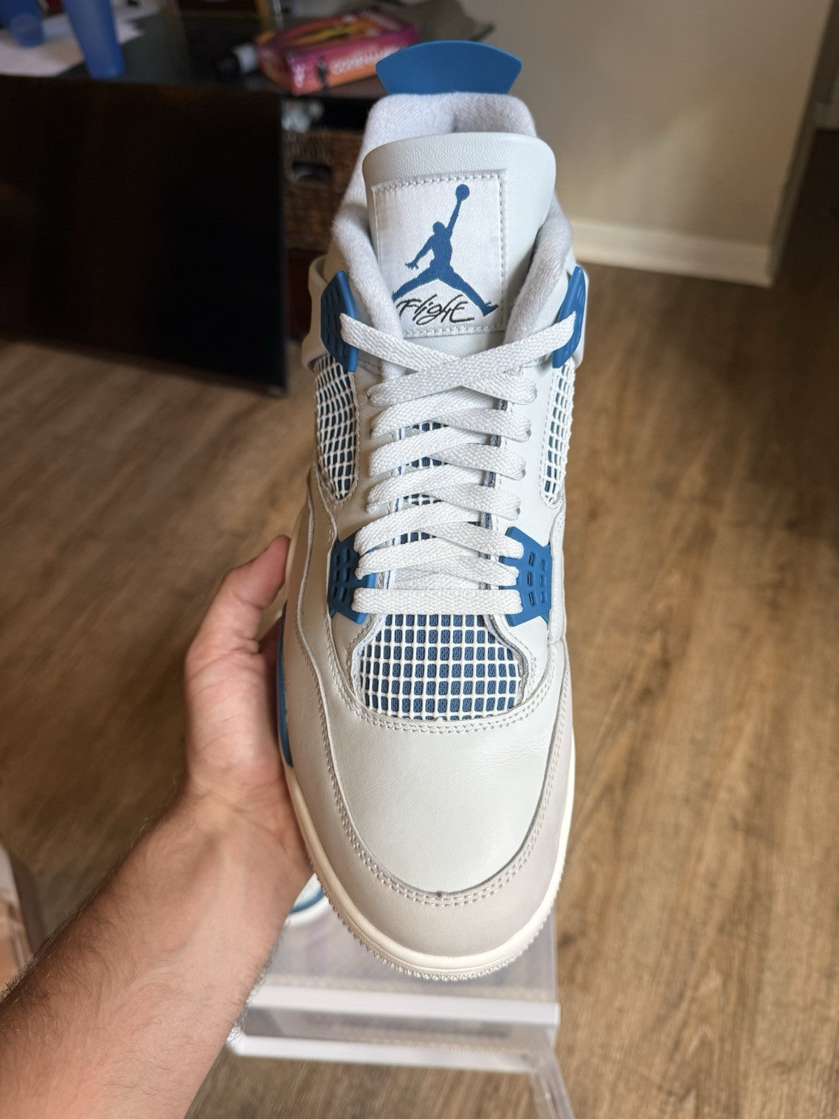 Size 13 - Jordan 4 Retro Military Blue