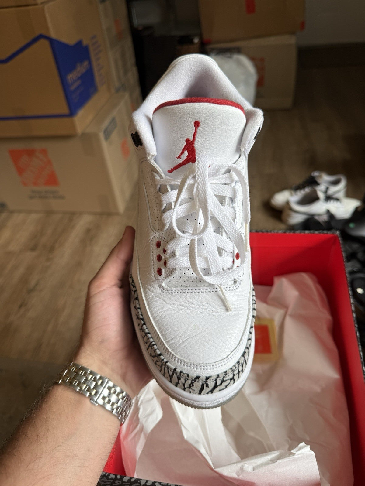 Size 8 - Air Jordan 3 Retro NRG Free Throw Line