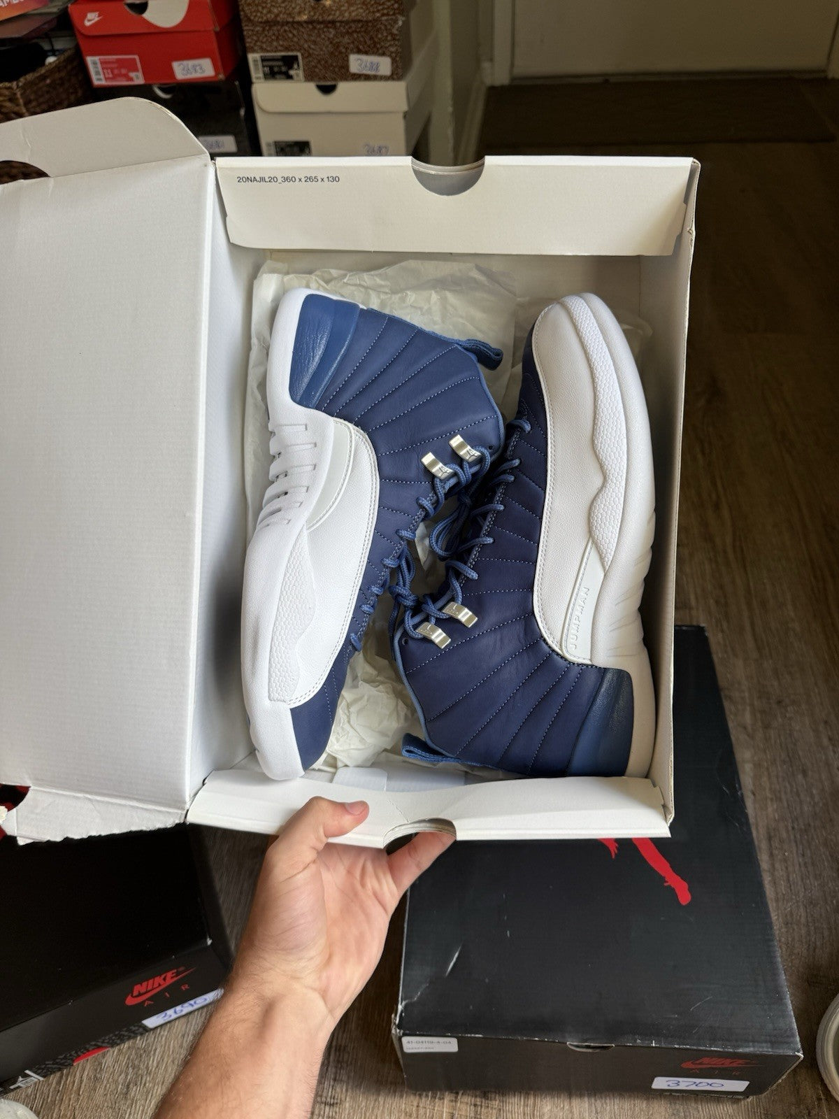 Size 11 - Jordan 12 Retro Indigo 2020