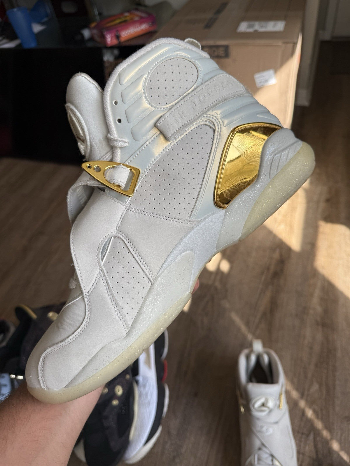 Size 14 - Air Jordan 8 Retro Champagne