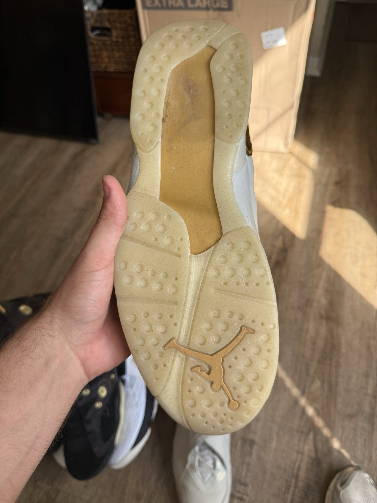 Size 14 - Air Jordan 8 Retro Champagne