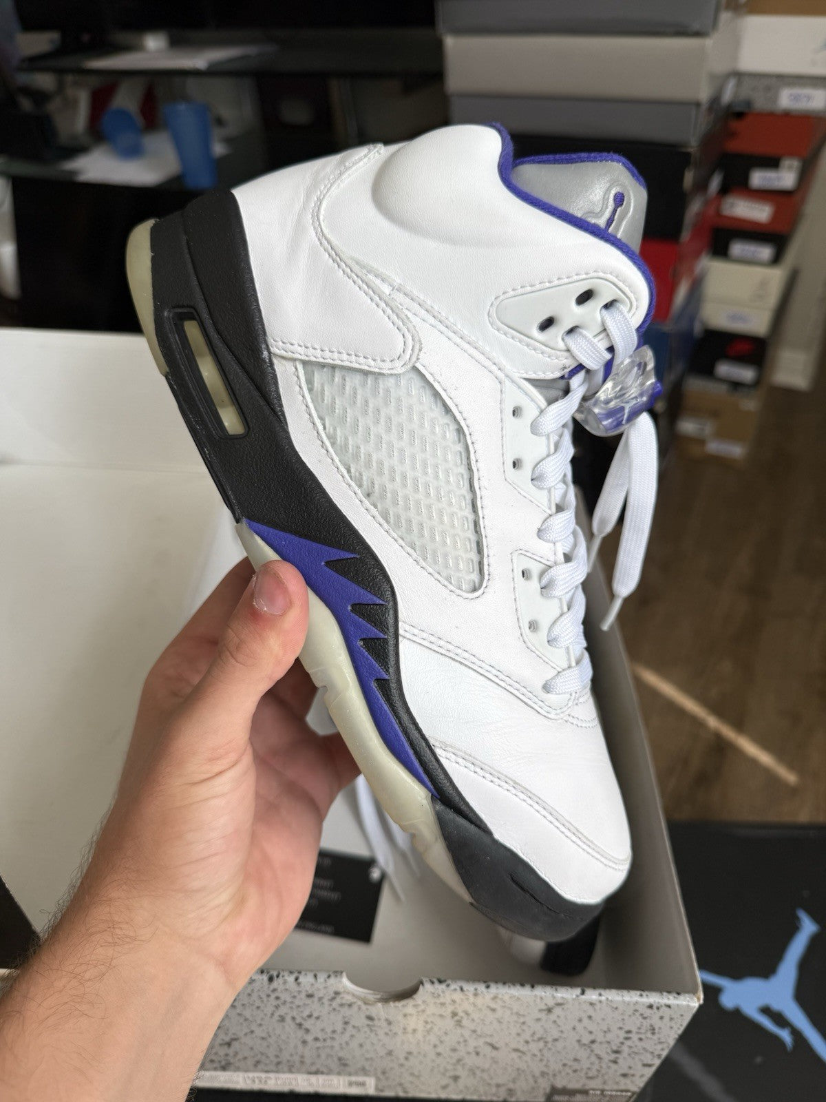 Size 10 - Jordan 5 Retro Dark Concord (2022)