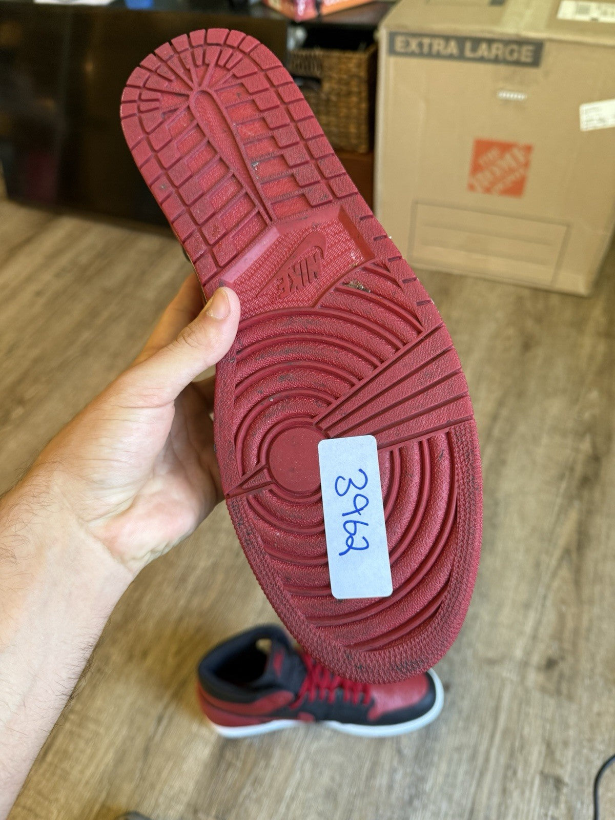 Size 14 - Jordan 1 Retro Bred Banned (2016)