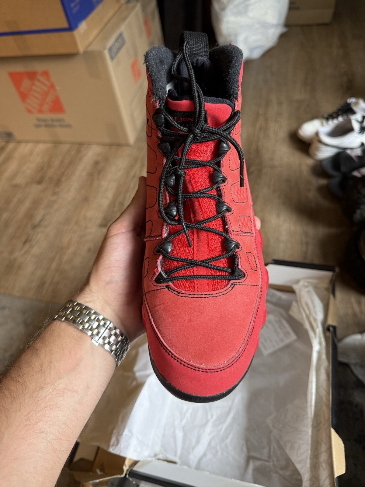 Size 8.5 - Nike Air Jordan 9 Motorboat Jones (2012)