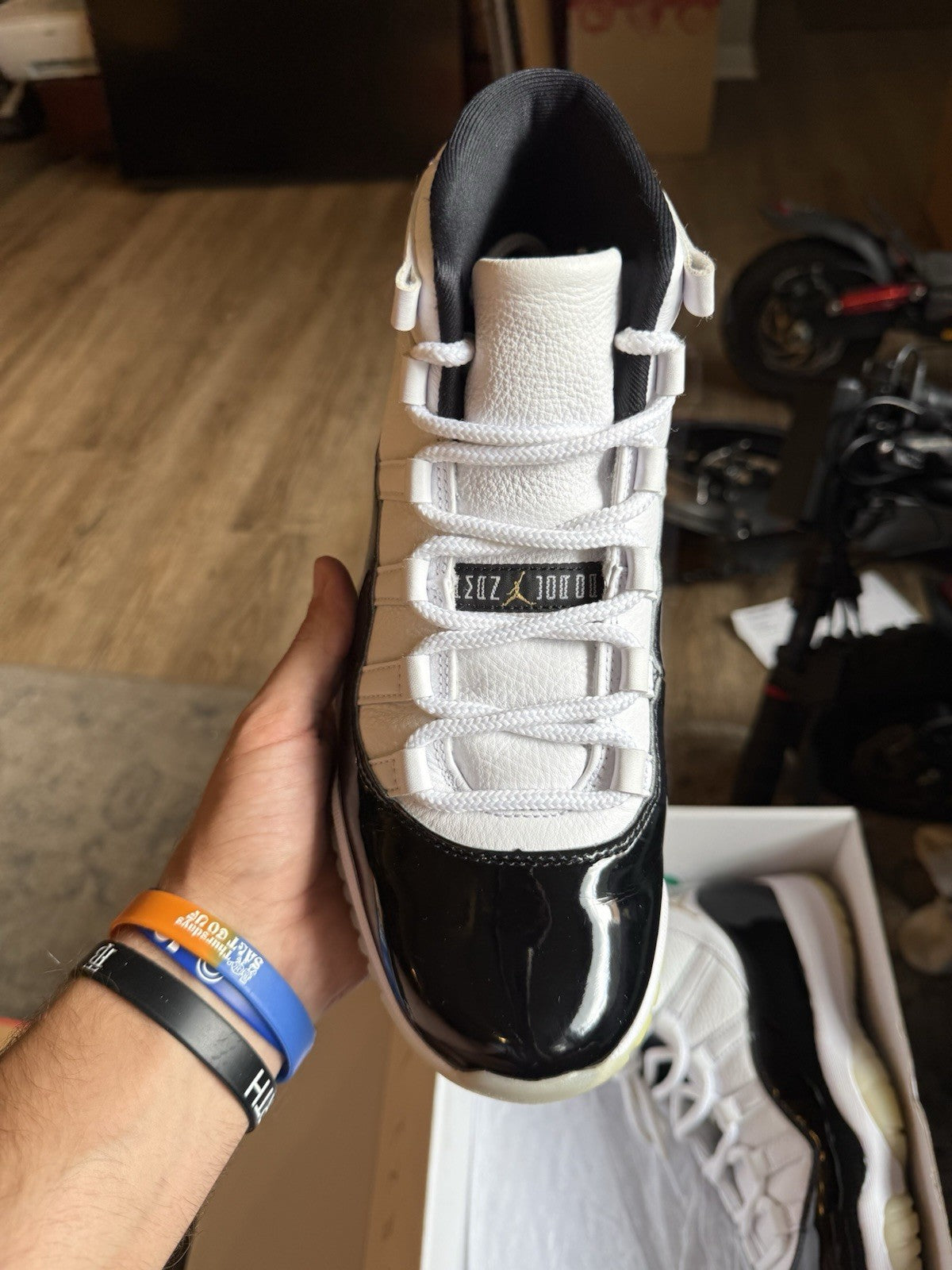 Size 8.5 -  Jordan 11 Gratitude DMP Defining Moments