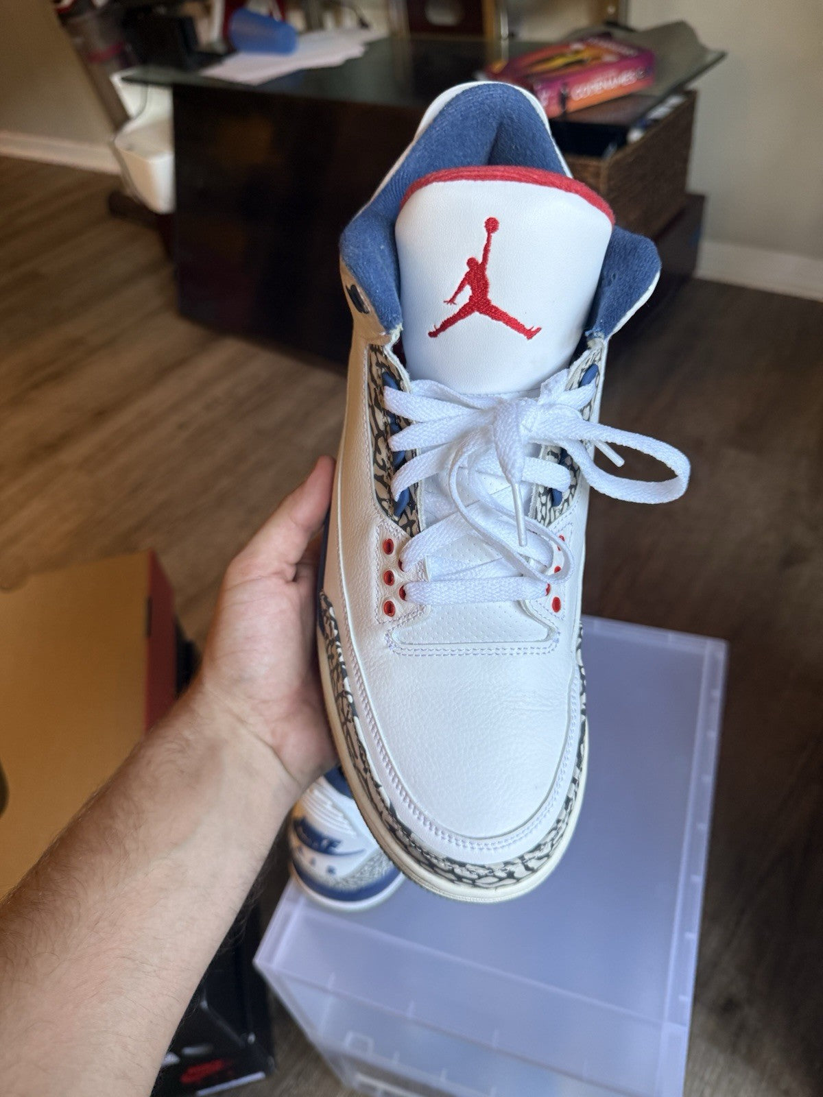Size 11 - Jordan 3 Retro OG Mid True Blue