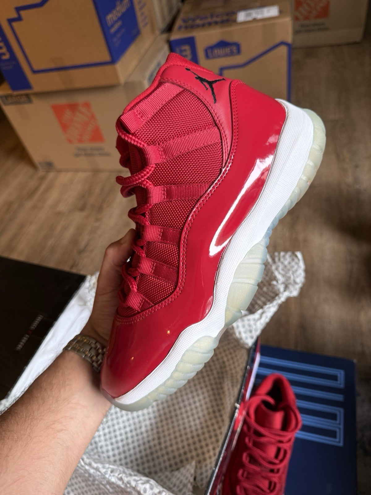 Size 8 - Nike Air Jordan 11 Retro Win Like '96