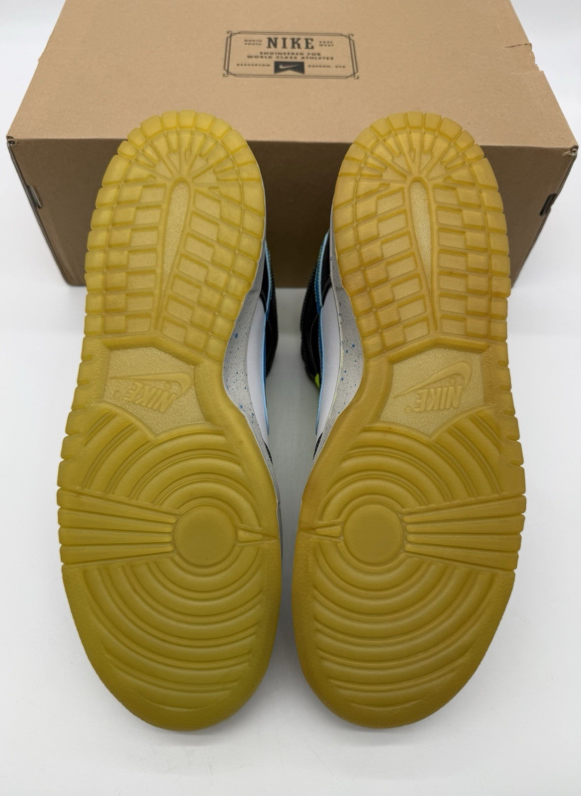 Size 12 - Nike Dunk AS Premium High White Blue Glow (Brand New)