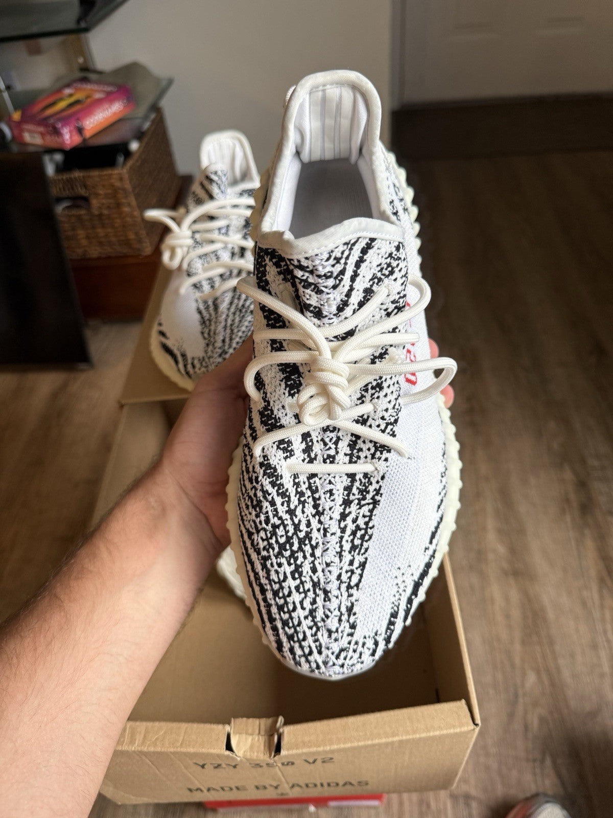 Size 11 - Yeezy Boost 350 V2 Zebra