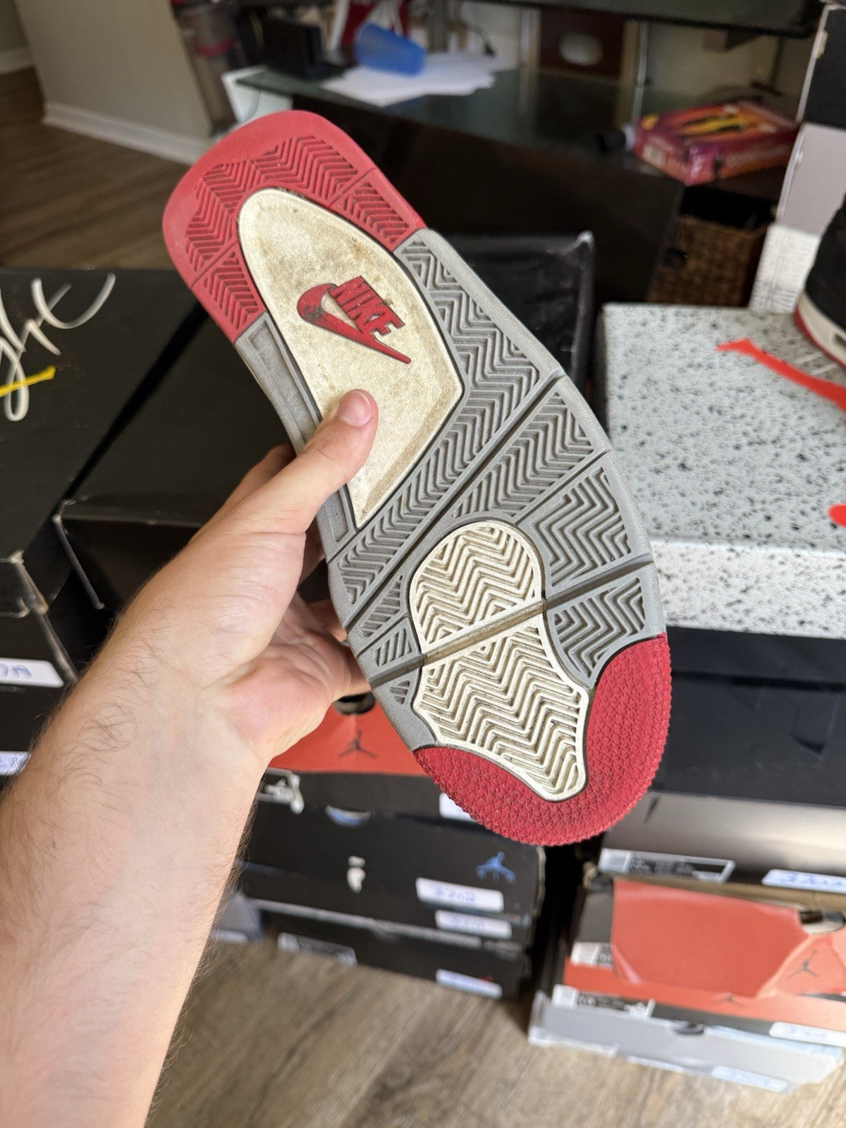 Size 13 - Jordan 4 Retro Bred Reimagined