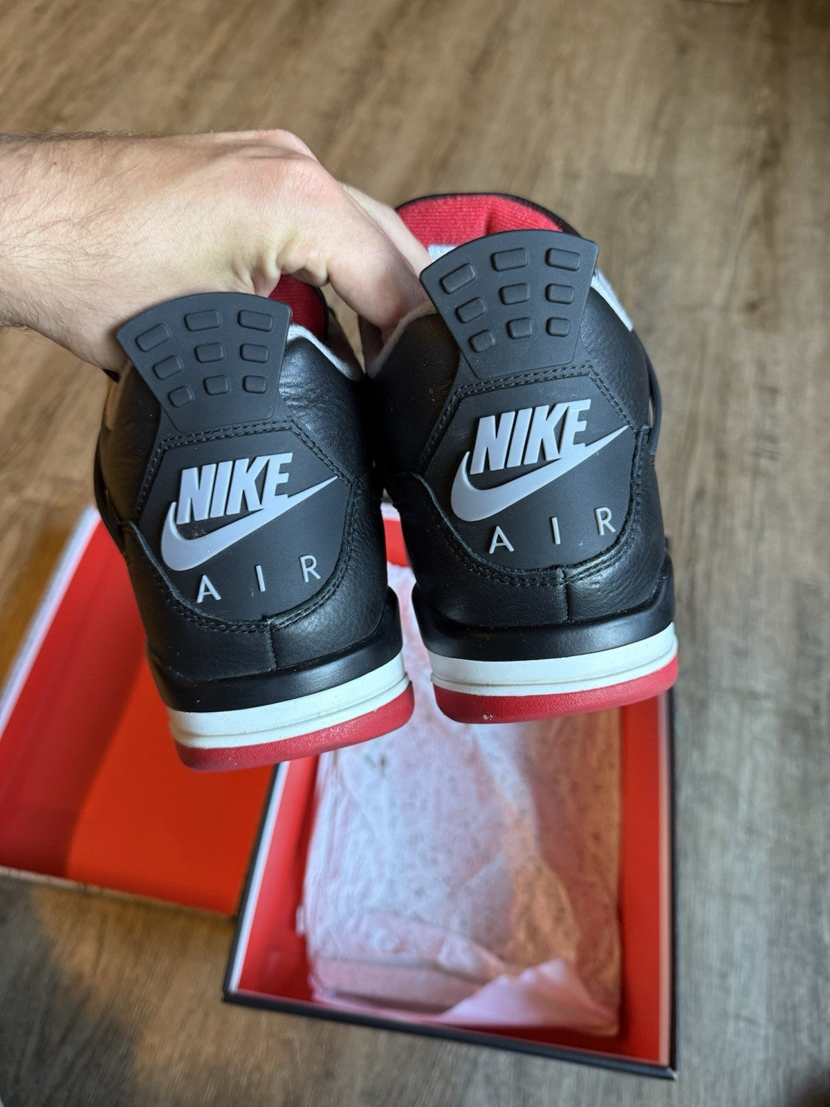 Size 9 - Jordan 4 Retro Bred Reimagined