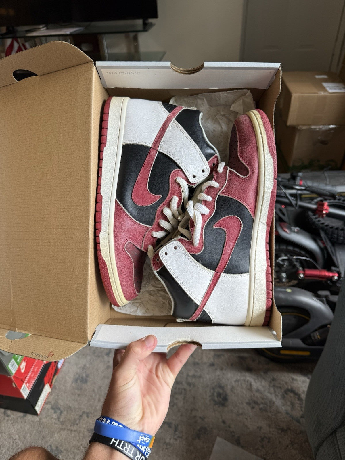 Size 9M / 10.5W - Nike Dunk Pro SB High Jason Voorhees