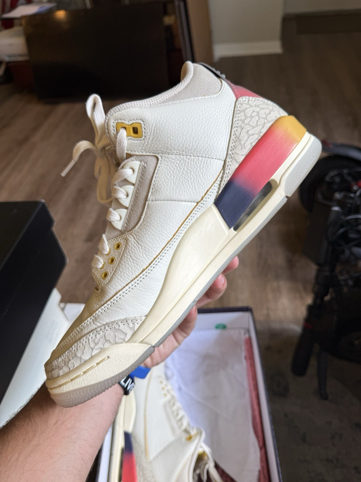 Size 9 - Air Jordan 3 Retro SP J Balvin Medellín Sunset